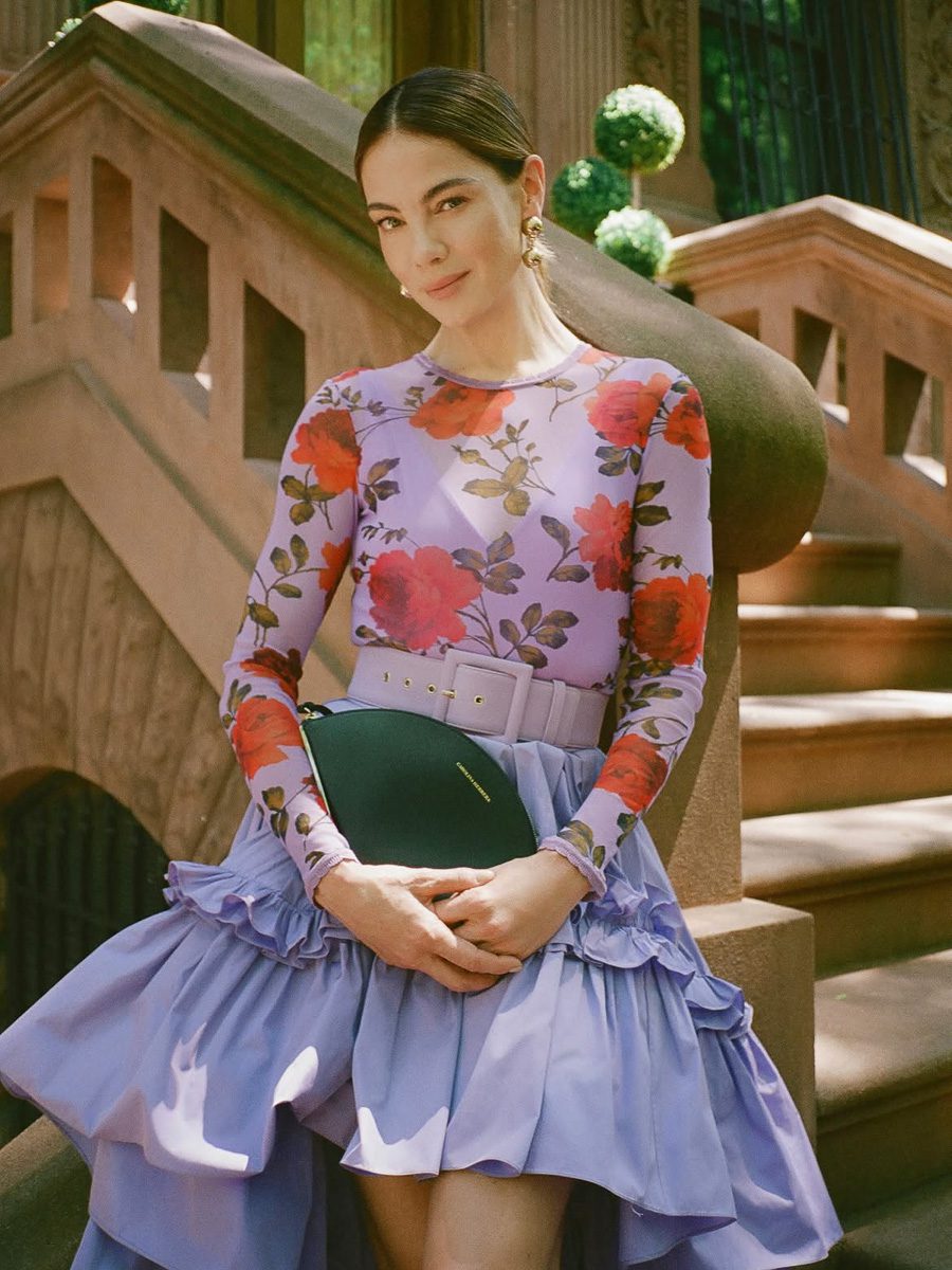Carolina Herrera Consuelo Michelle Monaghan S26 New York Carolina Herrera Consuelo Michelle Monaghan S26 New York