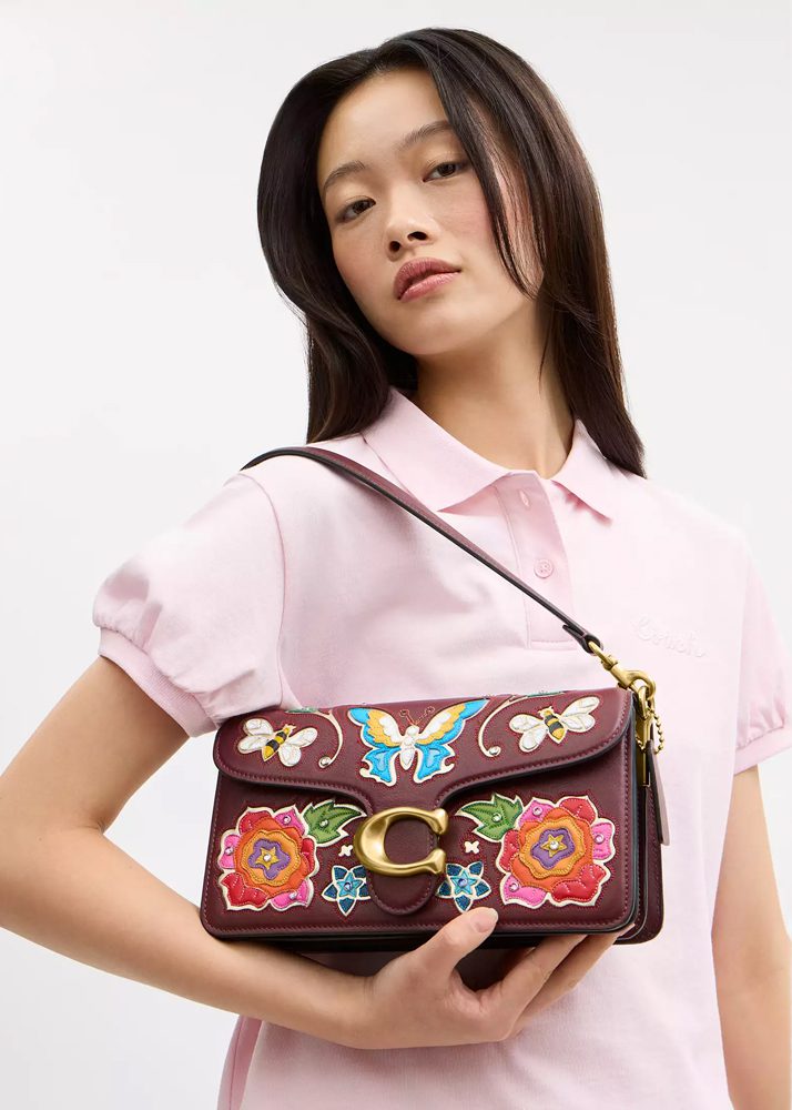 Coach Tabby Leather Inlay Coach Tabby Leather Inlay