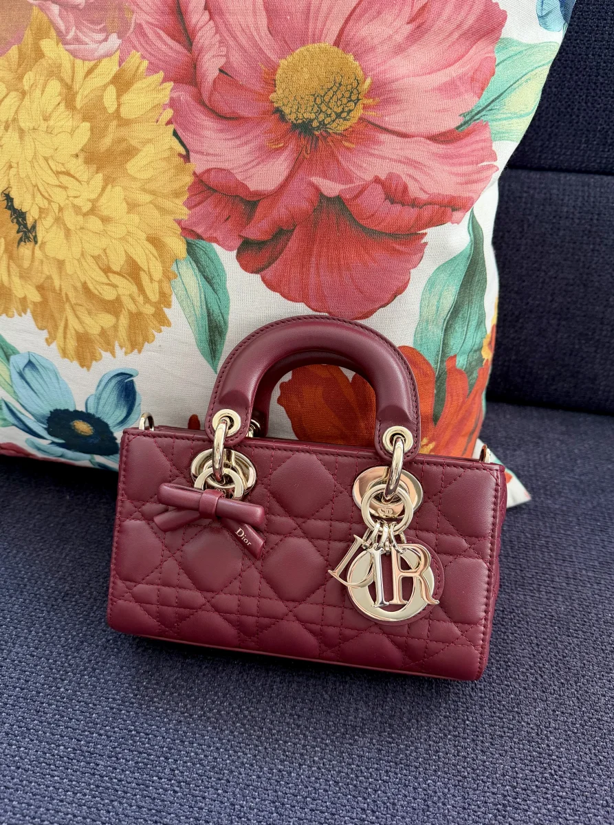 Dior dark red Lady D Joy