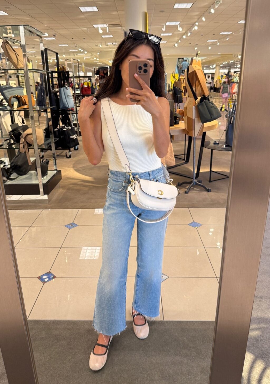 Nordstrom Anniversary Sale Coach Bag Sweater Tank