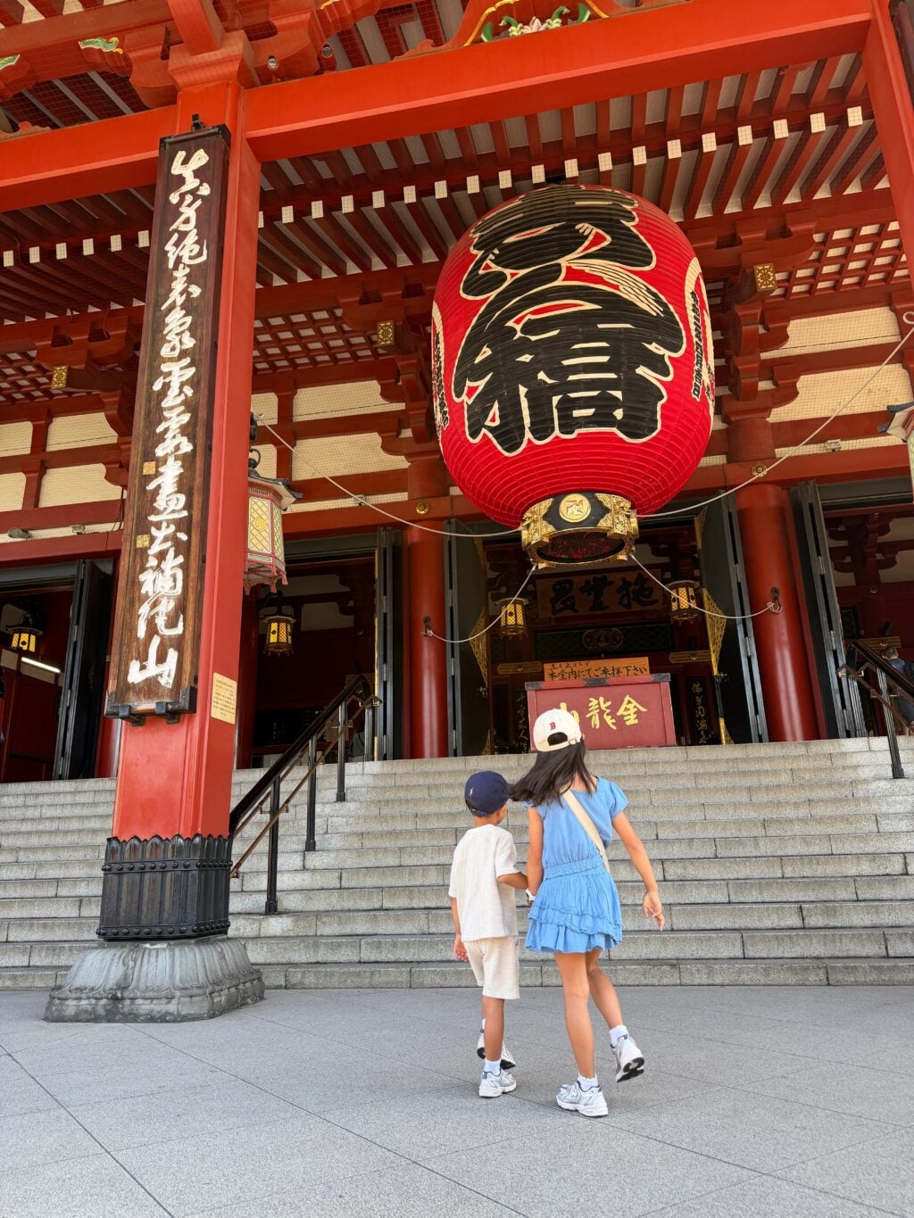 senso ji temple in asakusa tokyo kid friendly travel activity