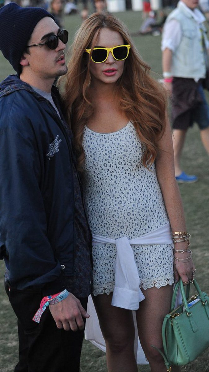 Lindsay Lohan 2012 Coachella
