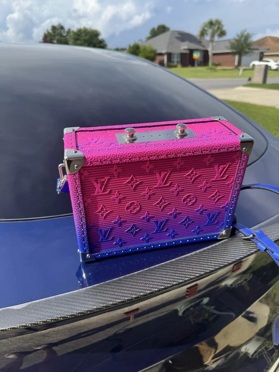 Louis Vuitton Monogram Illusion Speaker Trunk Louis Vuitton Monogram Illusion Speaker Trunk