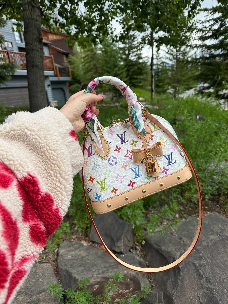 Louis Vuitton x Takashi Murakami Monogram Multicolor Alma BB Louis Vuitton x Takashi Murakami Monogram Multicolor Alma BB