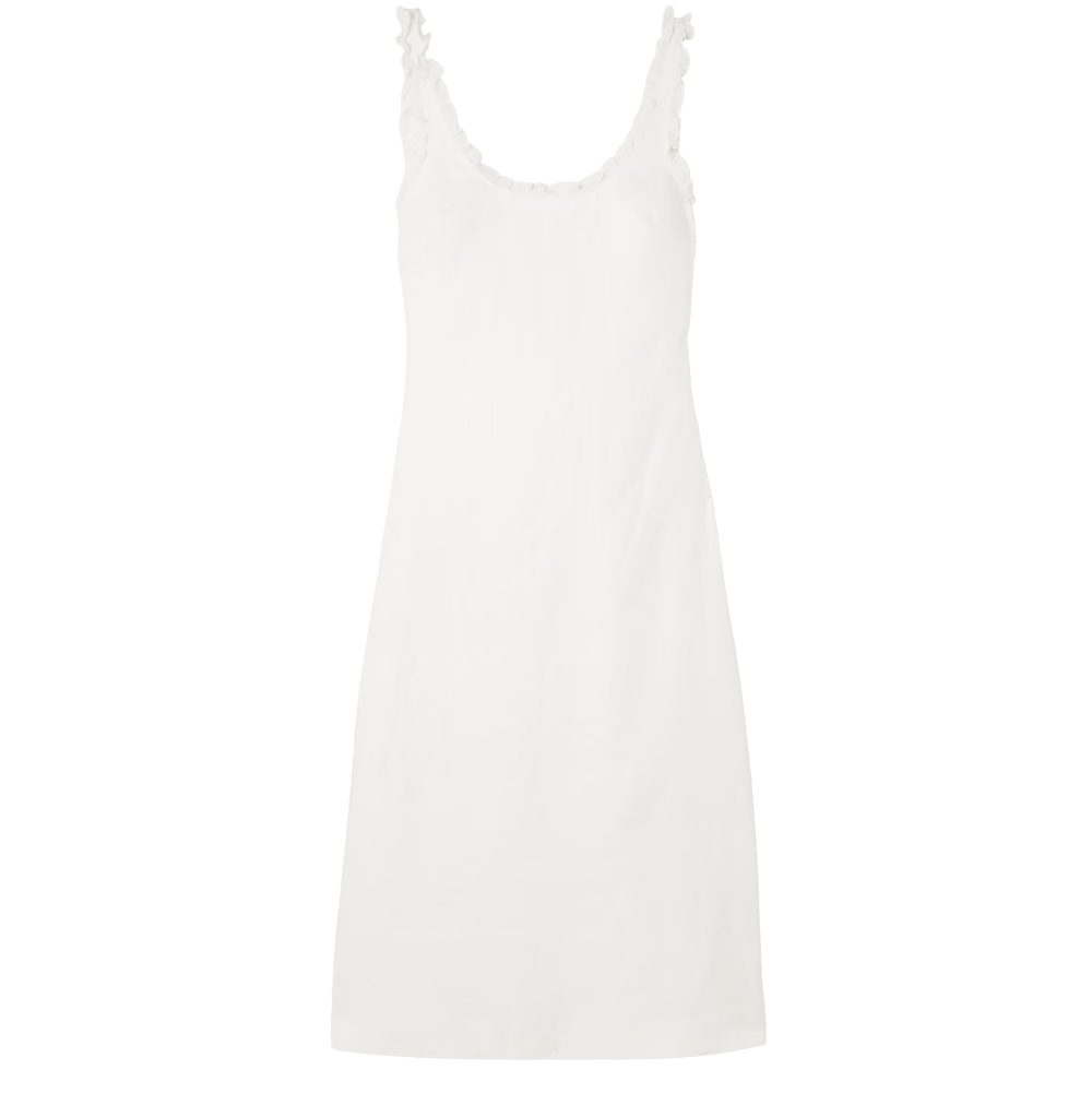 Posse White Linen Dress