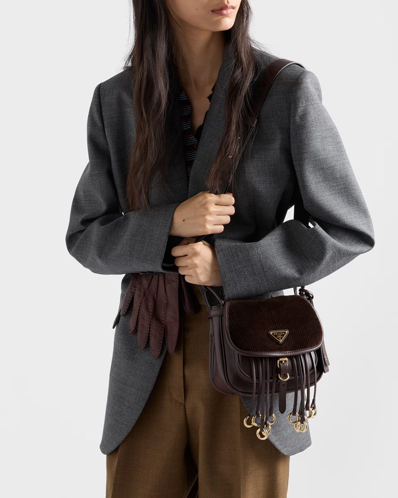 Prada Crosaire Courd and Leather