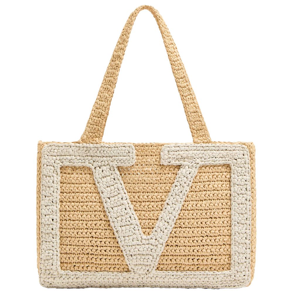 Valentino Raffia Shopper Valentino Raffia Shopper
