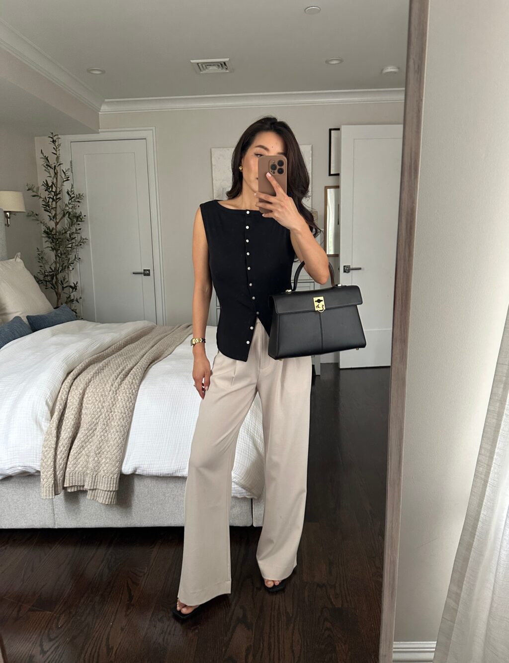 abercrombie spring sale petite work outfit