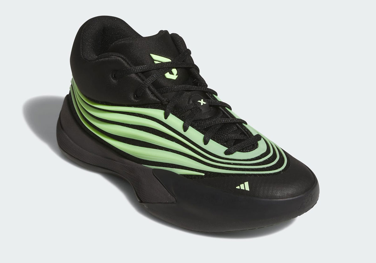 Adidas Dame X Black Lime Ki1624 1