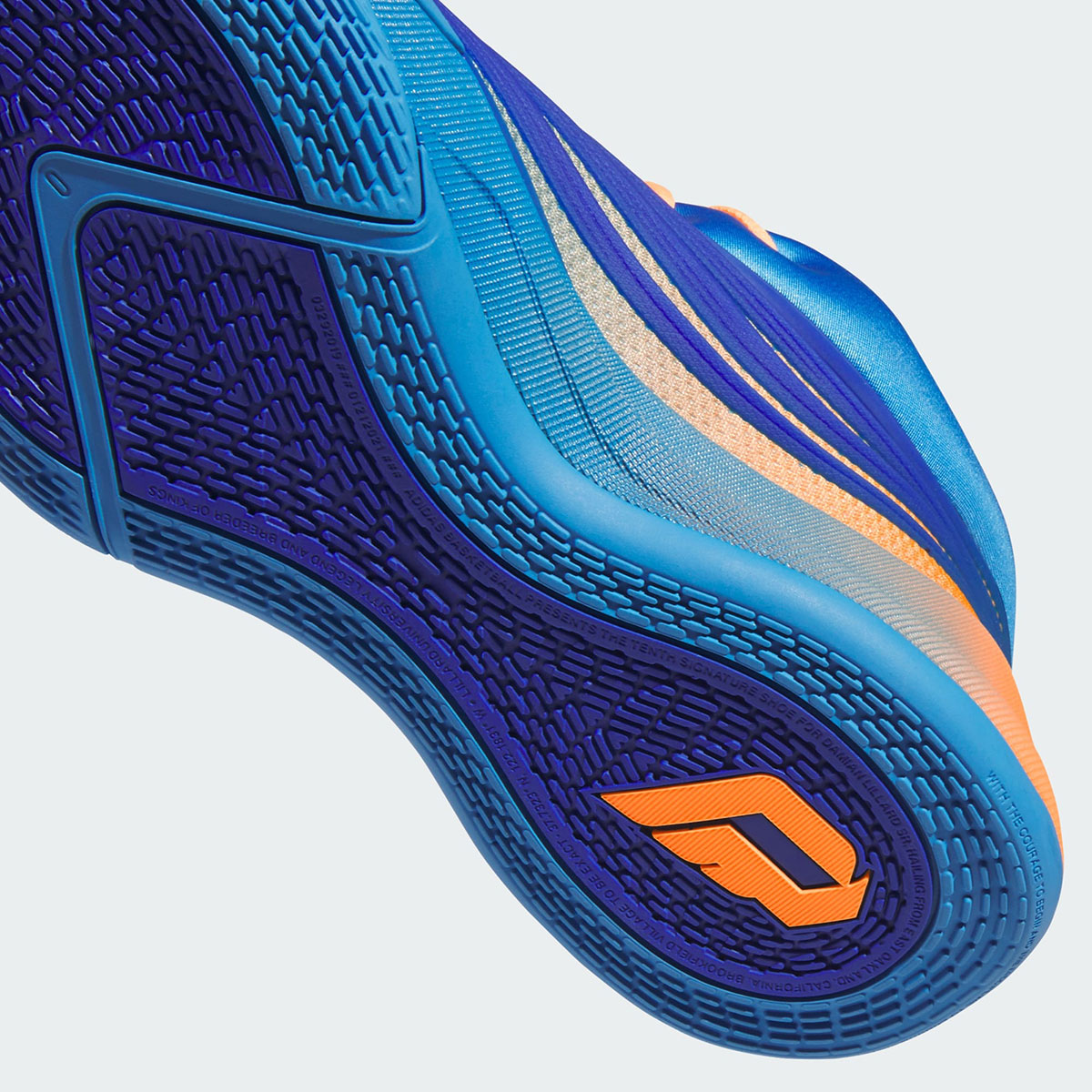 Adidas Dame X Blue Orange Ki1623 2
