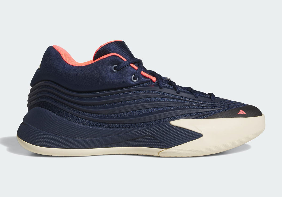 Adidas Dame X Navy Solar Red Ki1621 7