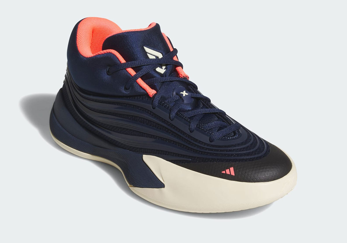 Adidas Dame X Navy Solar Red Ki1621 8