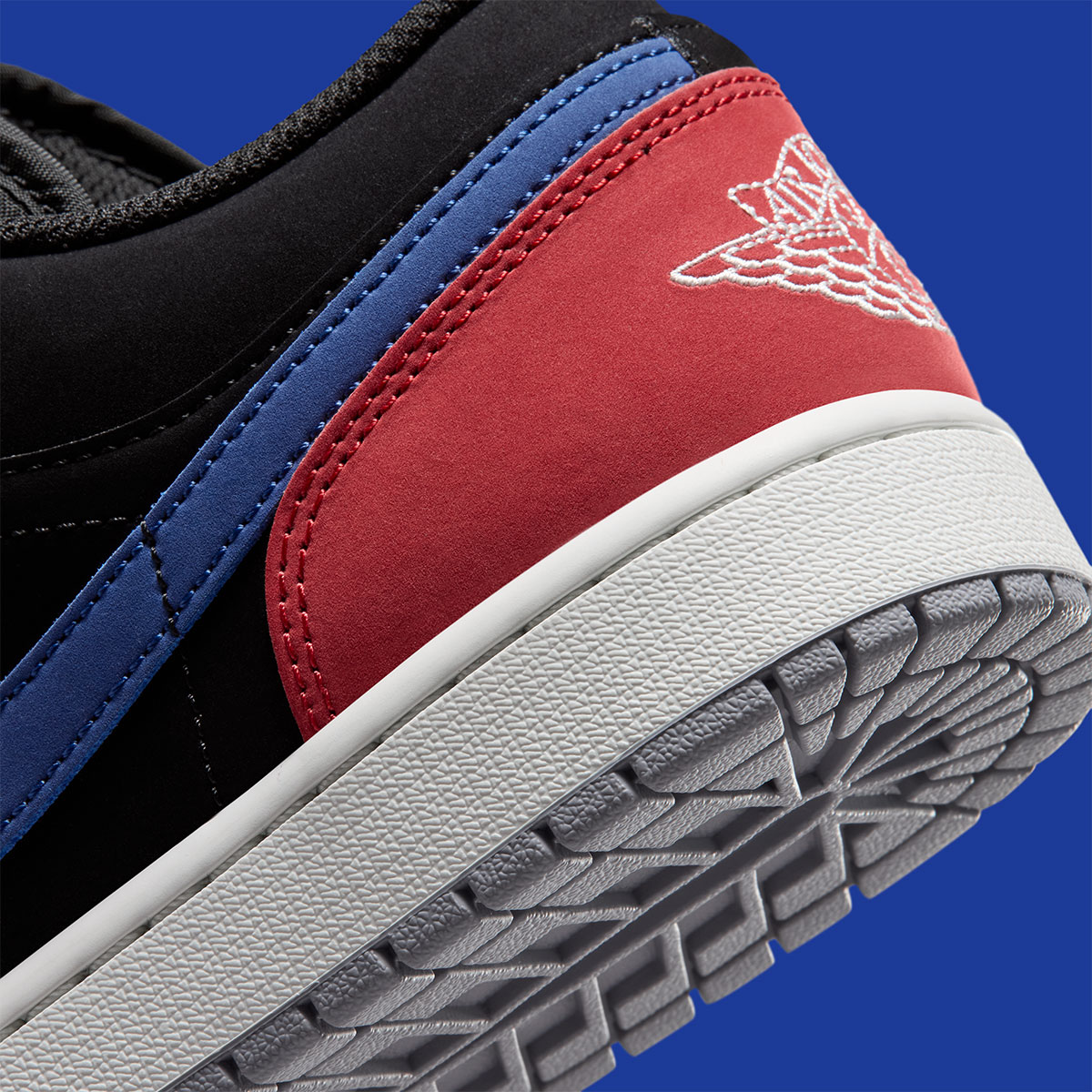 Air Jordan 1 Low Black True Blue Varsity Red Summit White 553558 049 9