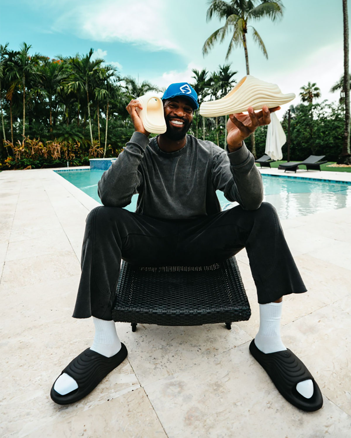 Andre Drummond Stria Sport Zellerfeld Surge Slides 4