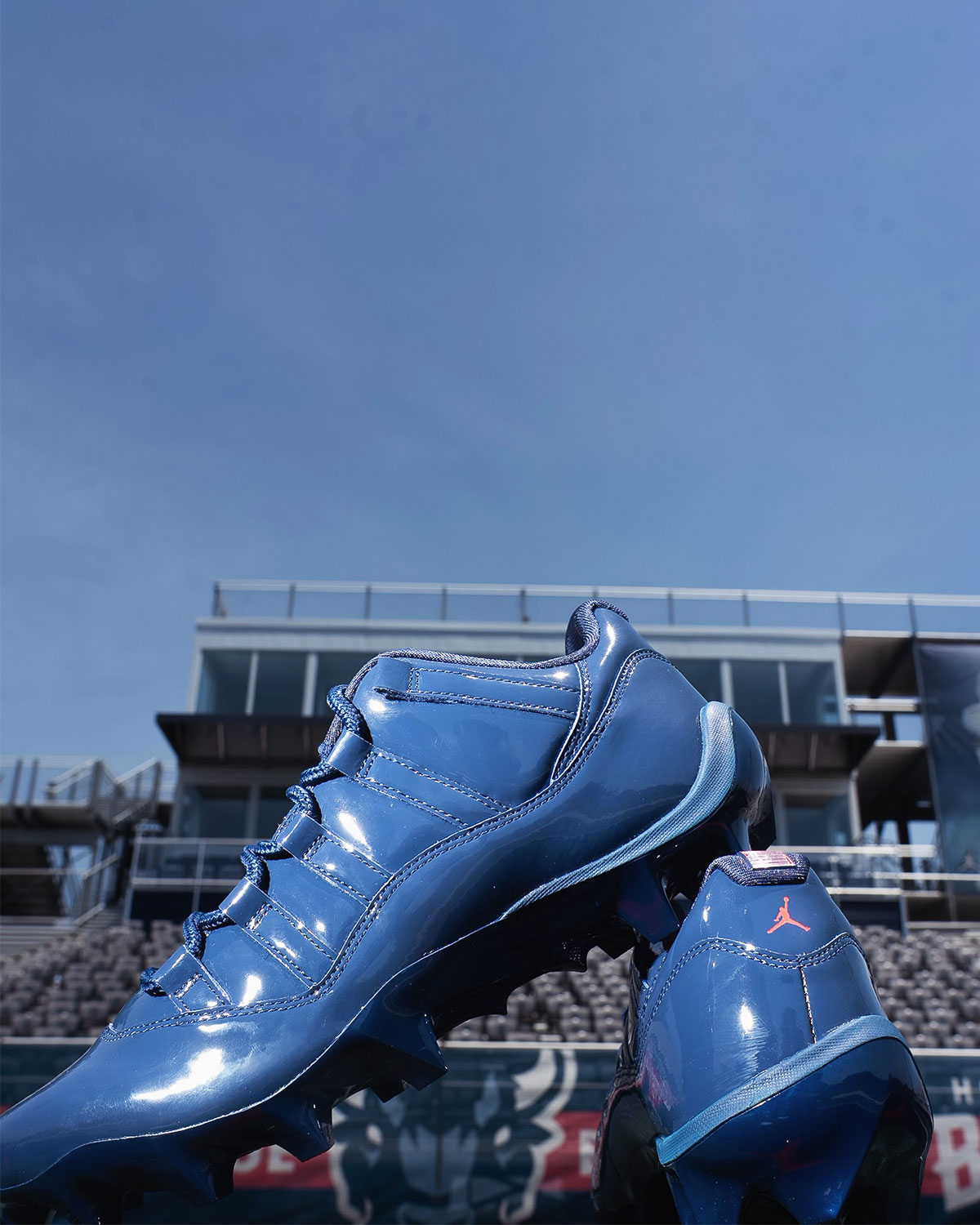 Howard University Air Jordan 11 Td Football Cleats Pe 6