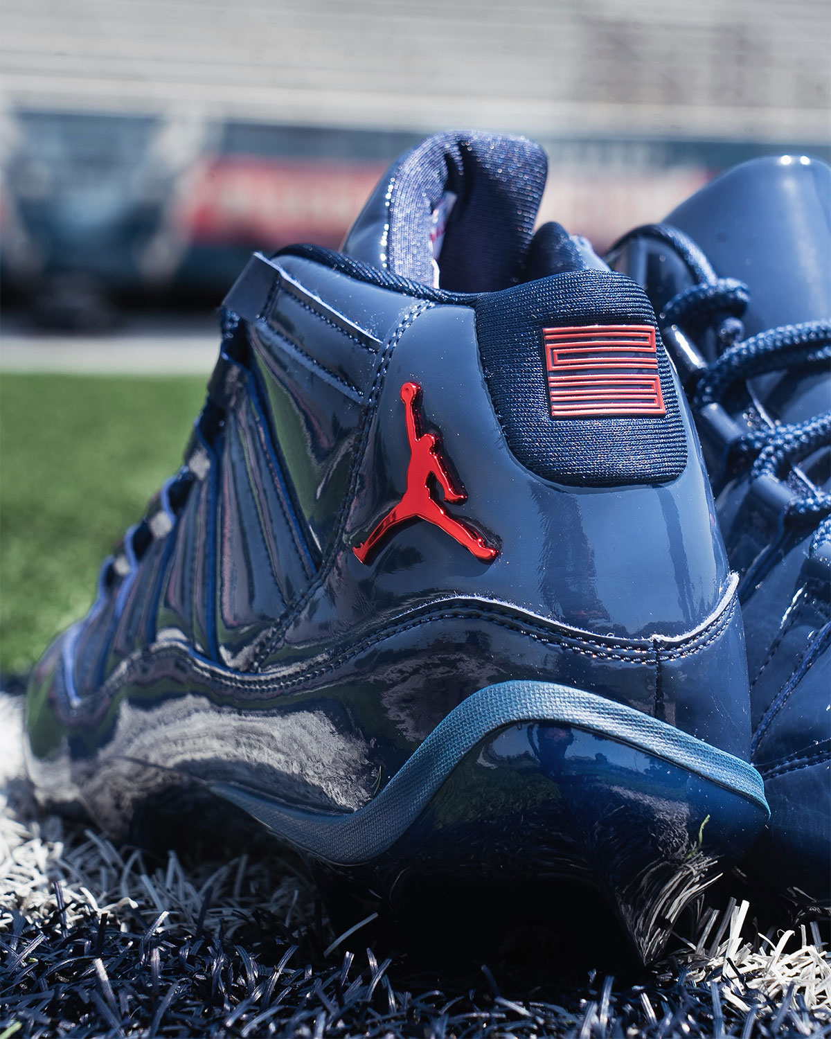 Howard University Air Jordan 11 Td Football Cleats Pe 8