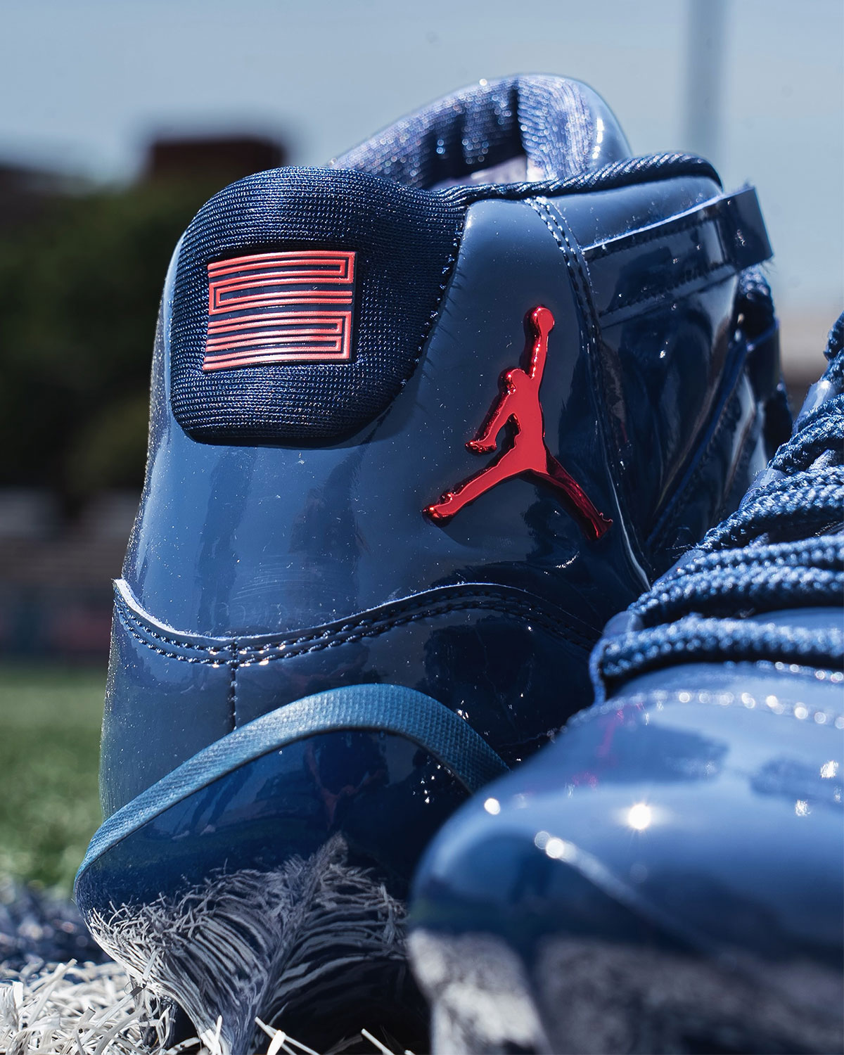 Howard University Air Jordan 11 Td Football Cleats Pe 9