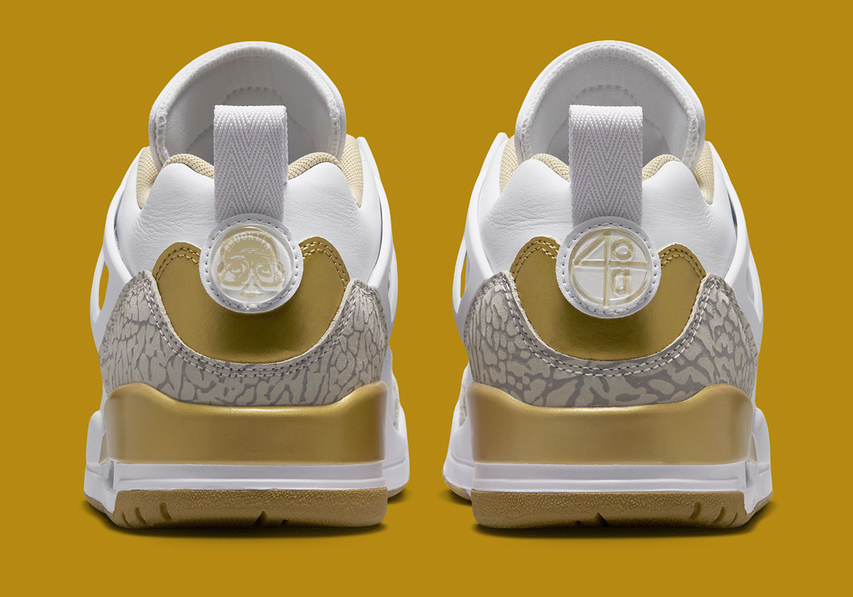 Jordan Spizike Low White Neutral Grey Team Gold Metallic Gold Ir1836 104 6