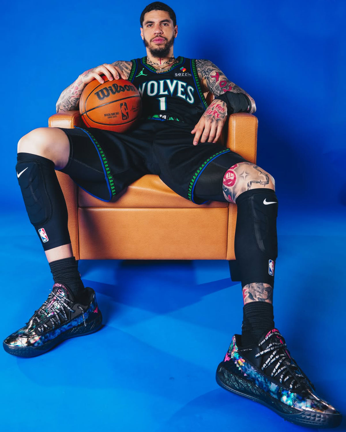 Lamelo Ball Minnesota Timberwolves Photoshoot 2