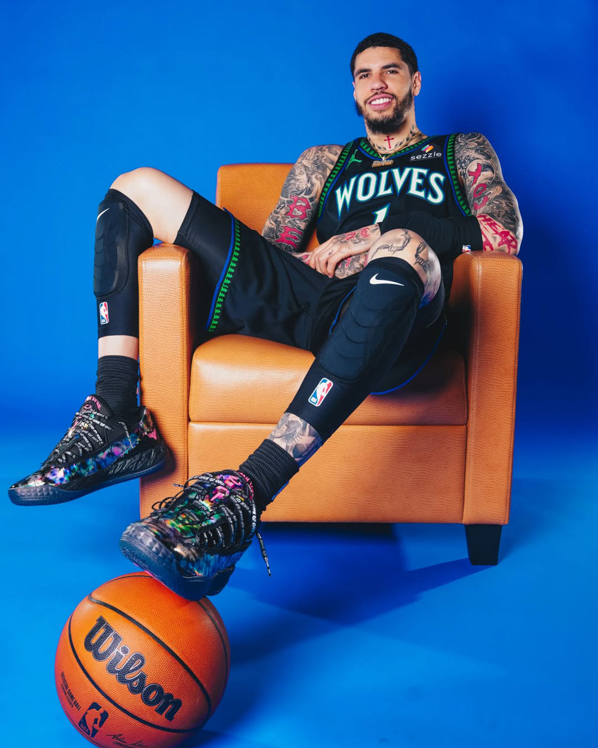 Lamelo Ball Minnesota Timberwolves Photoshoot 3