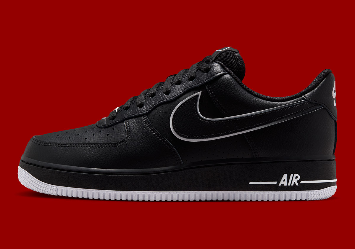Nike Air Force 1 Low Black White Iv6027 001 2