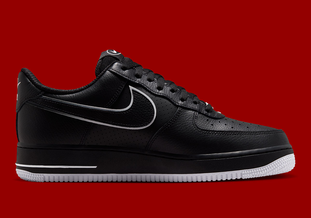 Nike Air Force 1 Low Black White Iv6027 001 4