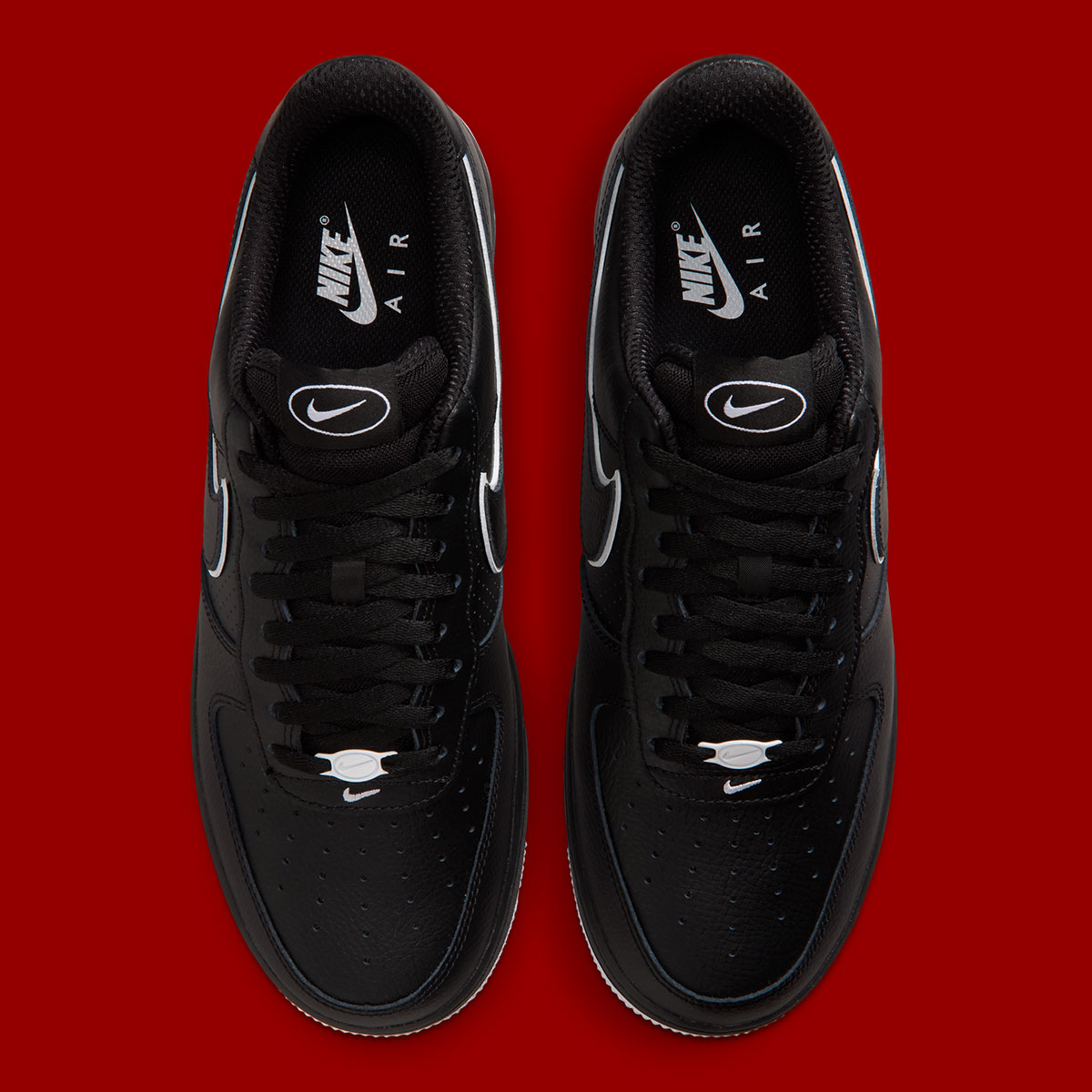 Nike Air Force 1 Low Black White Iv6027 001 5