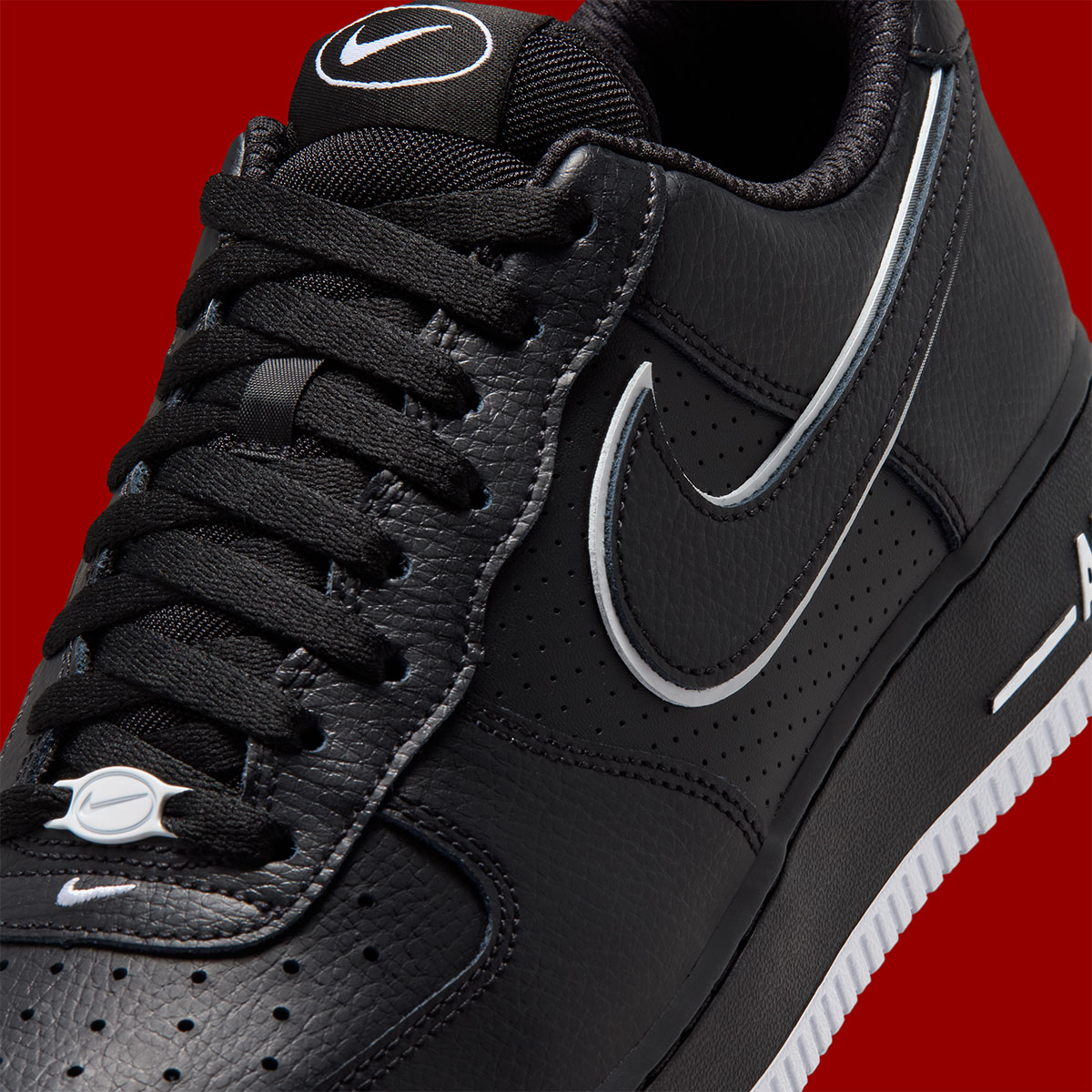Nike Air Force 1 Low Black White Iv6027 001 8