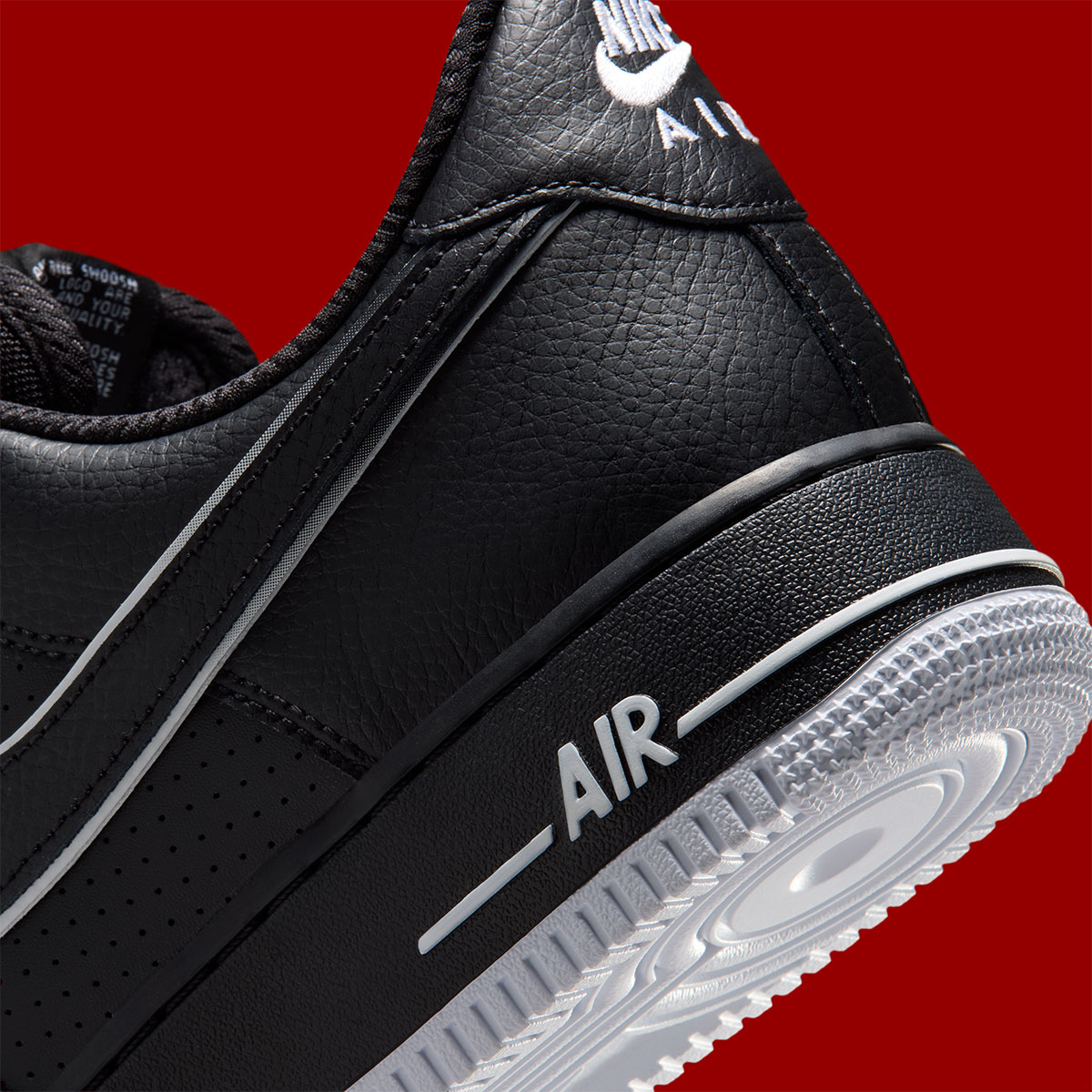 Nike Air Force 1 Low Black White Iv6027 001 9