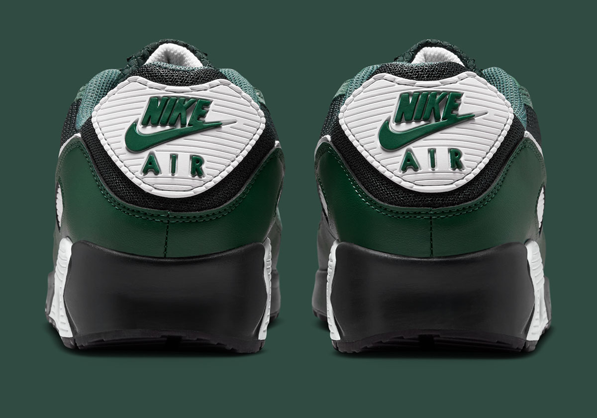 Nike Air Max 90 Black Spruce Vintage Green Fir Summit White Ix4089 317 7
