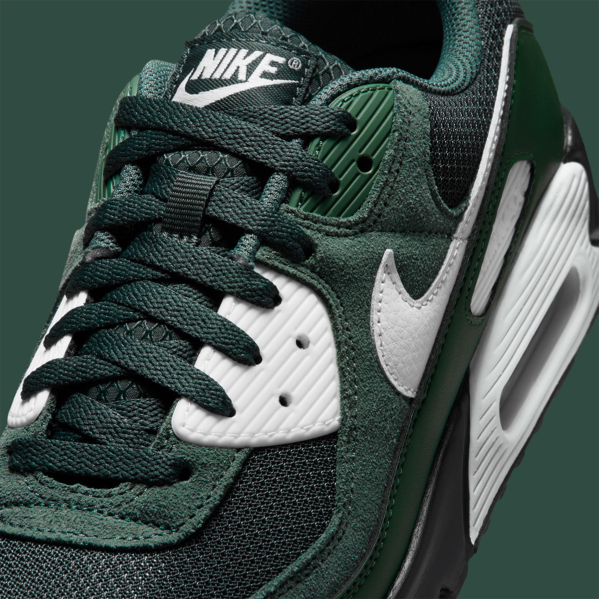 Nike Air Max 90 Black Spruce Vintage Green Fir Summit White Ix4089 317 8