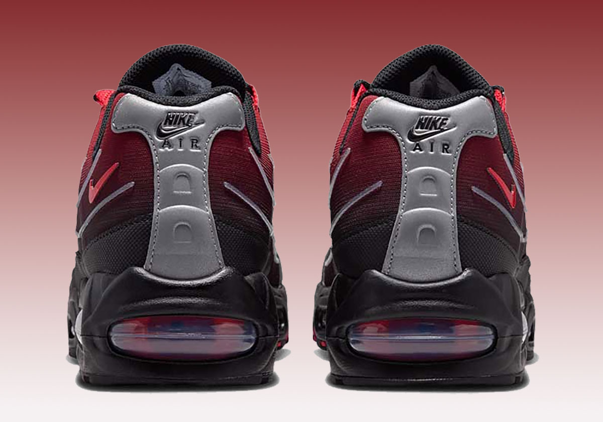 Nike Air Max 95 Big Bubble Tech Black Tough Red Metallic Silver University Red Ih7853 005 5