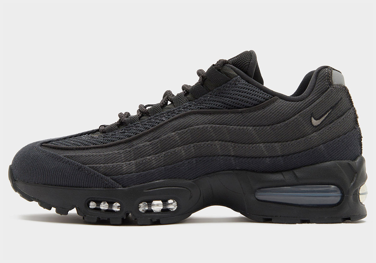 Nike Air Max 95 Canvas Black Anthracite Light Charcoal Im9605 001 2