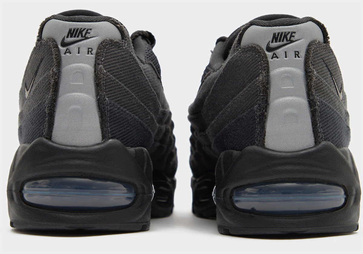 Nike Air Max 95 Canvas Black Anthracite Light Charcoal Im9605 001 4