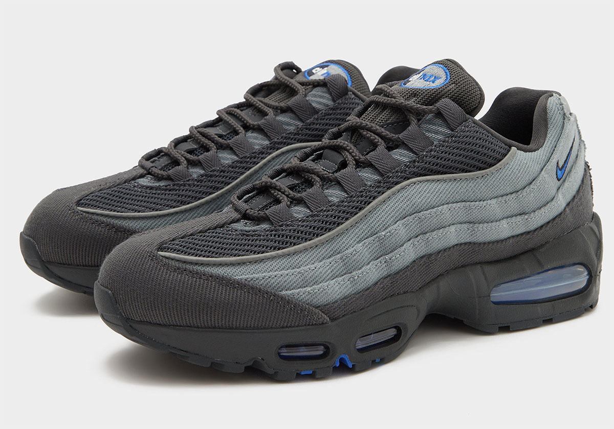 Nike Air Max 95 Canvas Smoke Grey Racer Blue Im9605 002 2