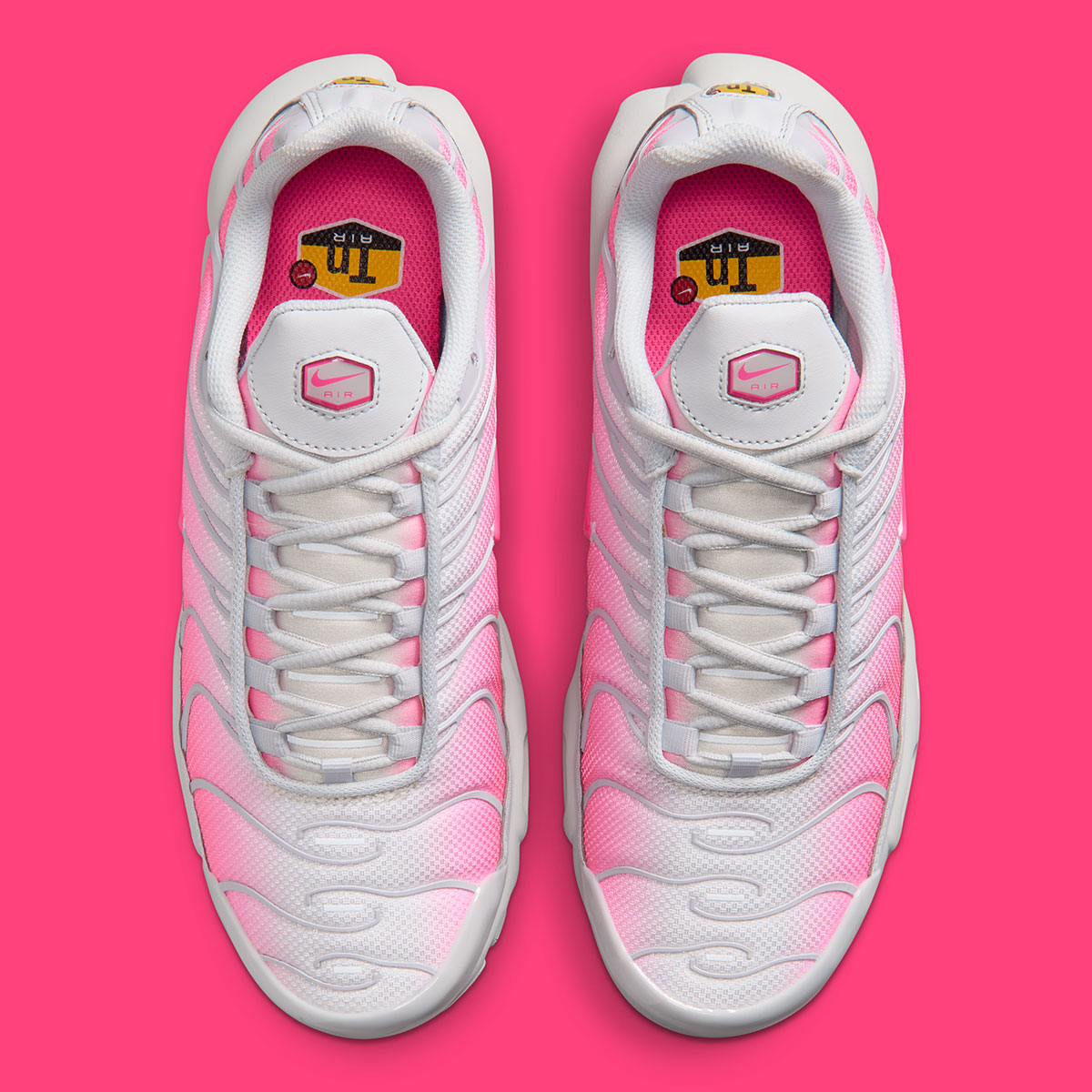 Nike Air Max Plus Pure Platinum Summit White Hyper Pink Dz3670 009 5