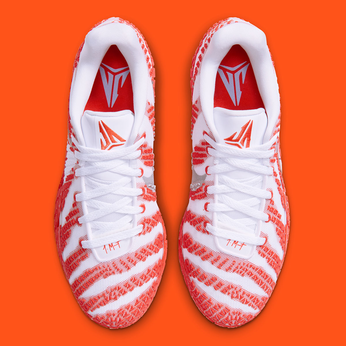 Nike Ja 3 Tb White Team Orange Metallic Silver Iv4426 102 5