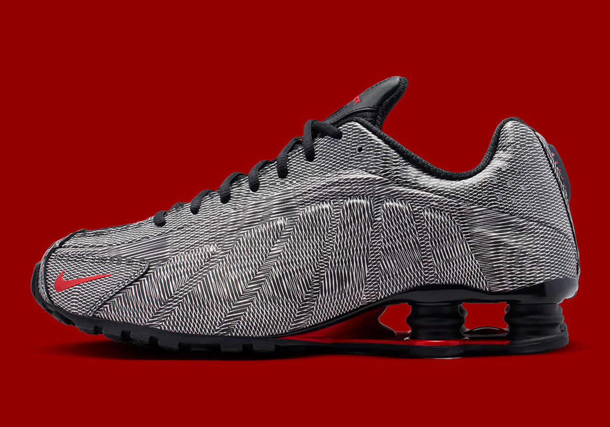 Nike Shox R4 Black White Multi Color Ir5804 901 2