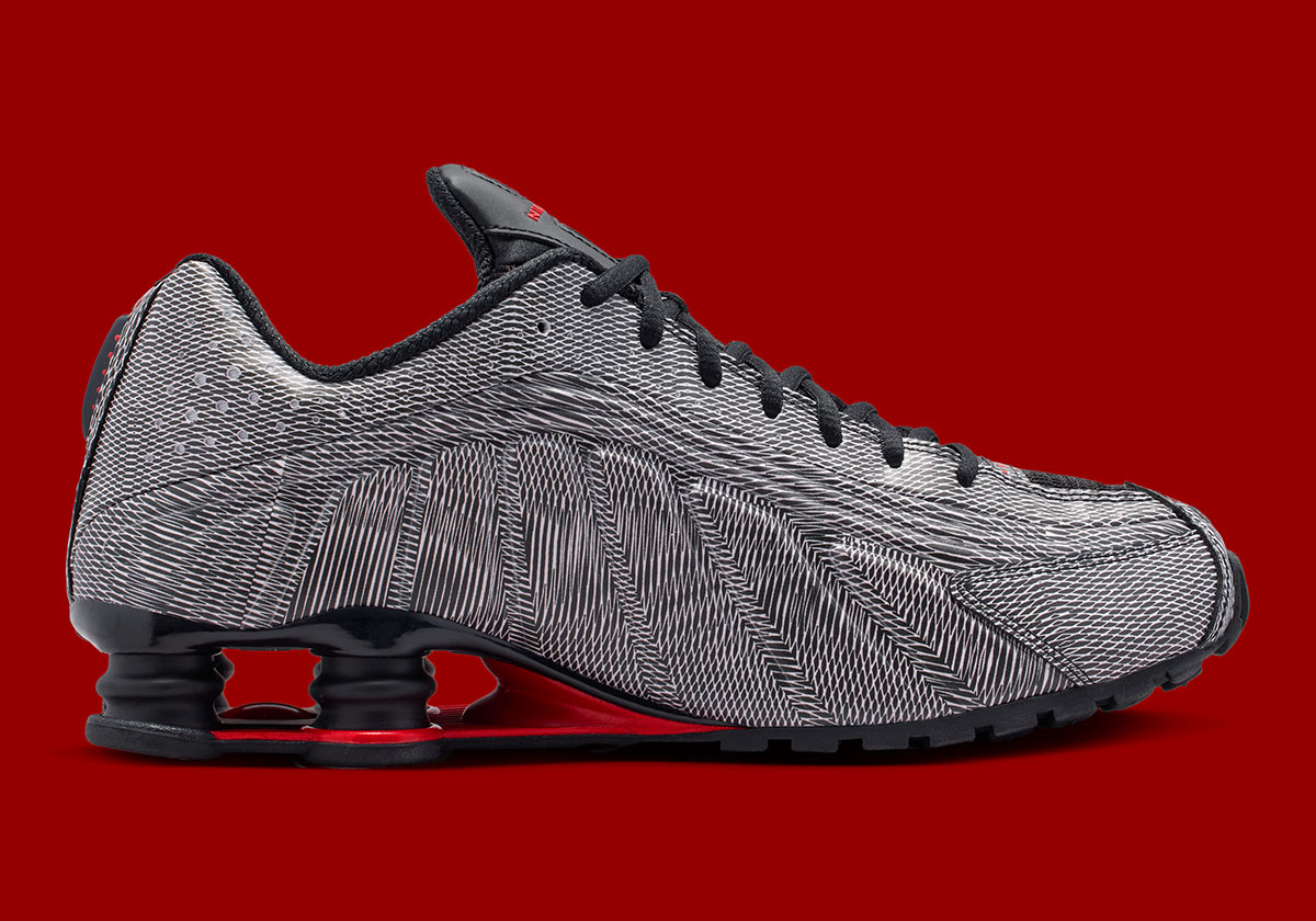 Nike Shox R4 Black White Multi Color Ir5804 901 4