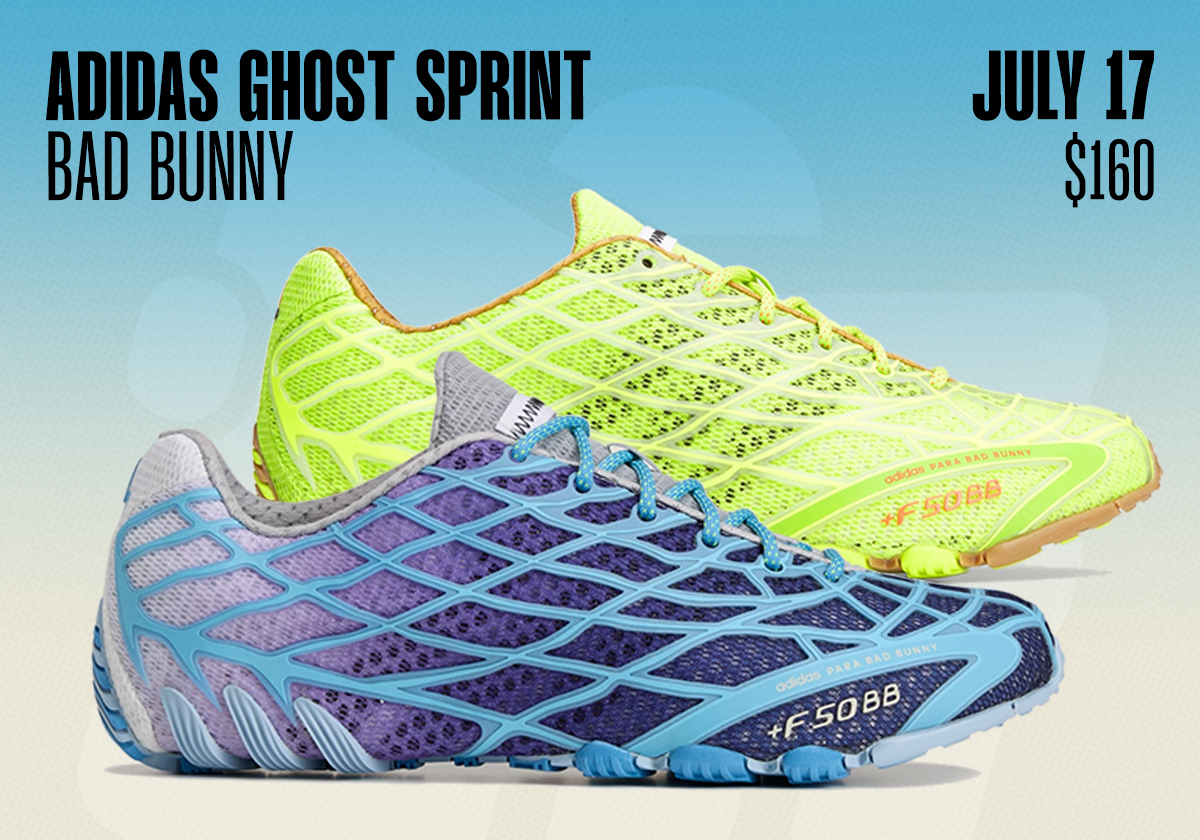 Sneaker Releases July 12 July 18 2026 Adidas Bad Bunny Ghost Sprint