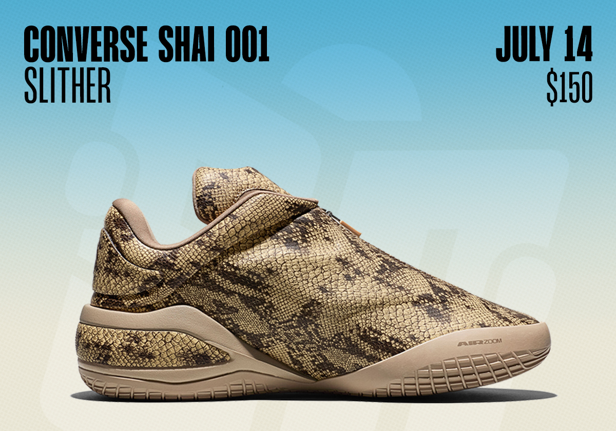 Sneaker Releases July 12 July 18 2026 Converse Shai 001 Slither
