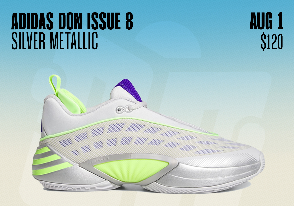 Sneaker Releases July 26 August 1 2026 Adidas Don Issue 8 Silver Metallic