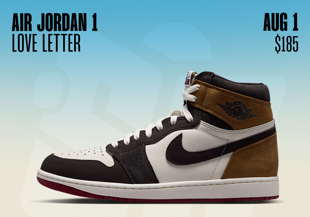 Sneaker Releases July 26 August 1 2026 Air Jordan 1 Love Letter