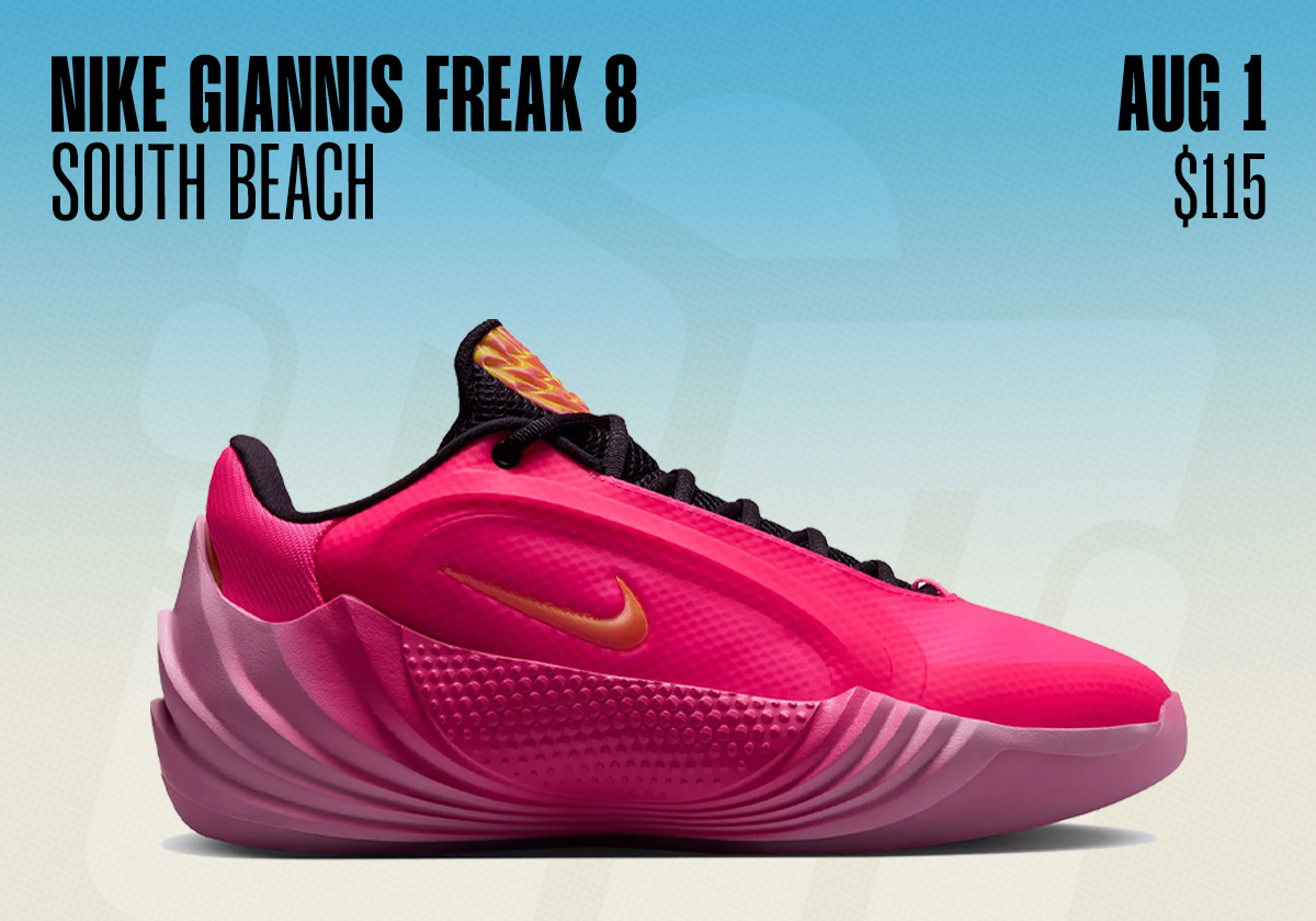 Sneaker Releases July 26 August 1 2026 Nike Giannis Freak 8
