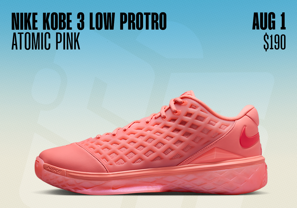 Sneaker Releases July 26 August 1 2026 Nike Kobe 3 Low