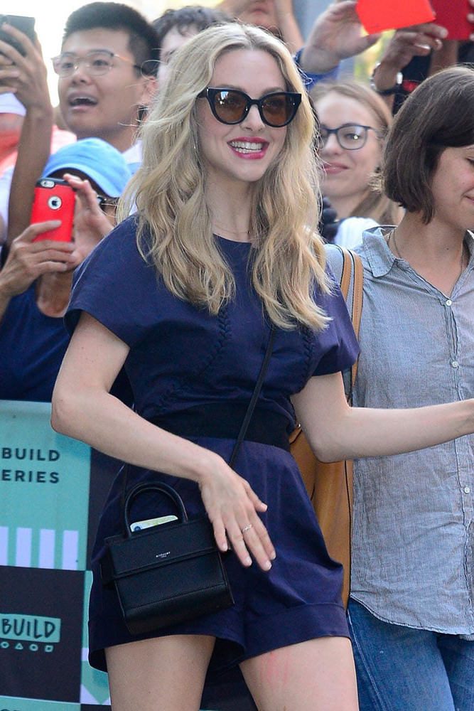 Amanda Seyfried Givenchy Nano Horizon Bag
