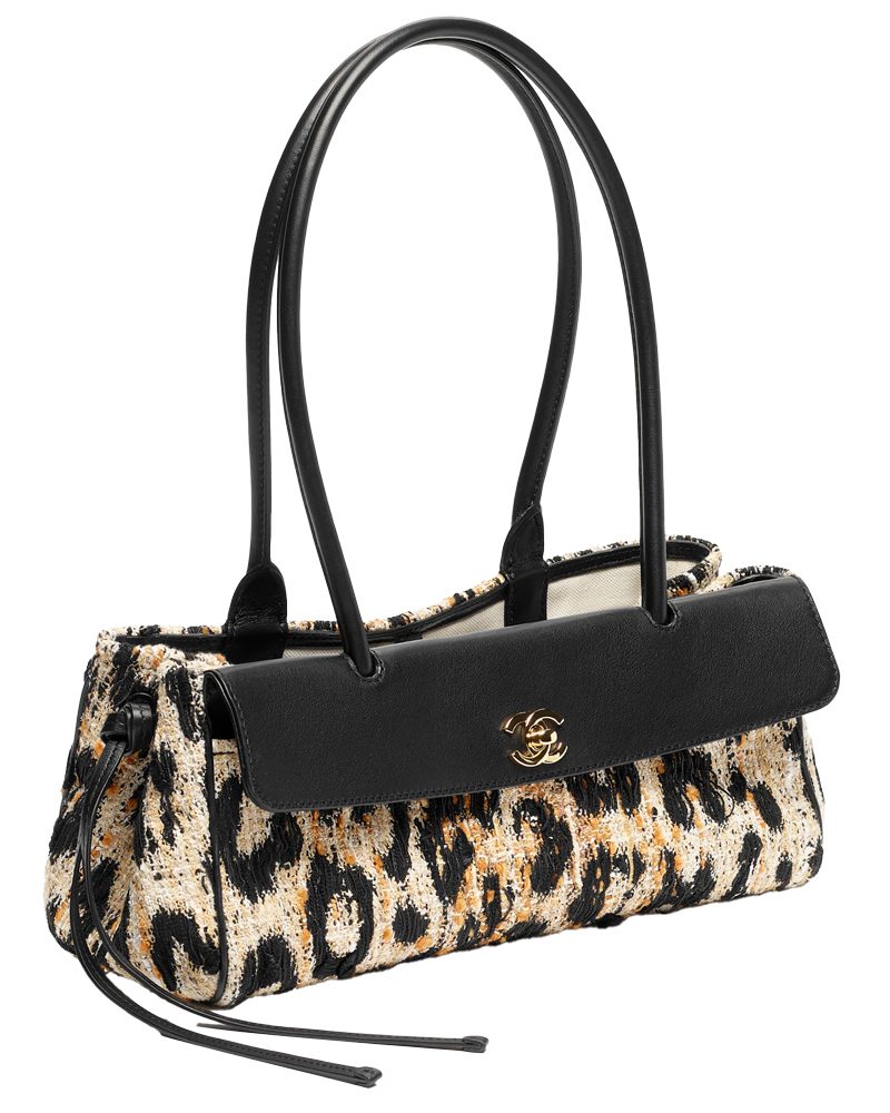 Chanel Leopard Shopping Bag
