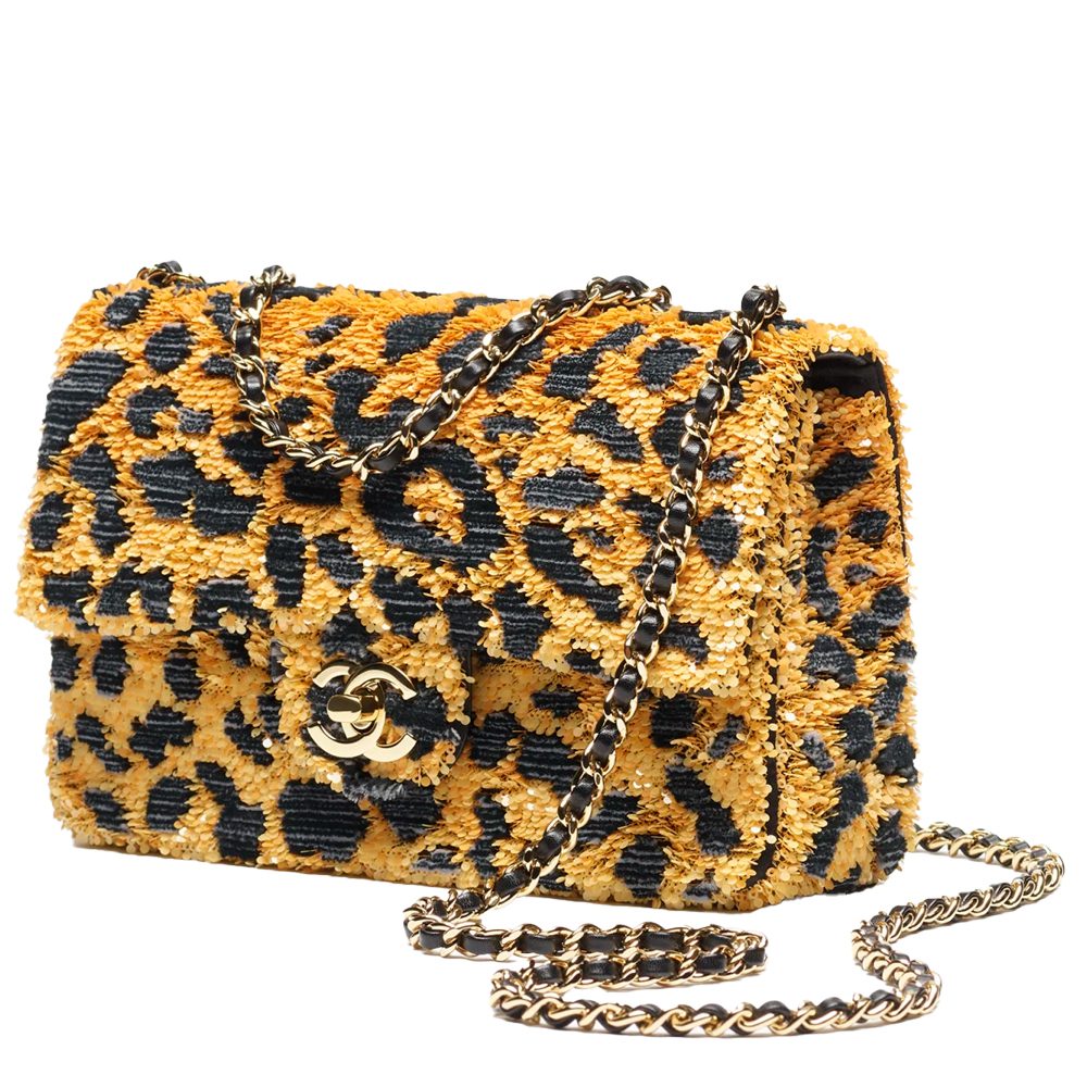 Chanel Sequin Mini Flap