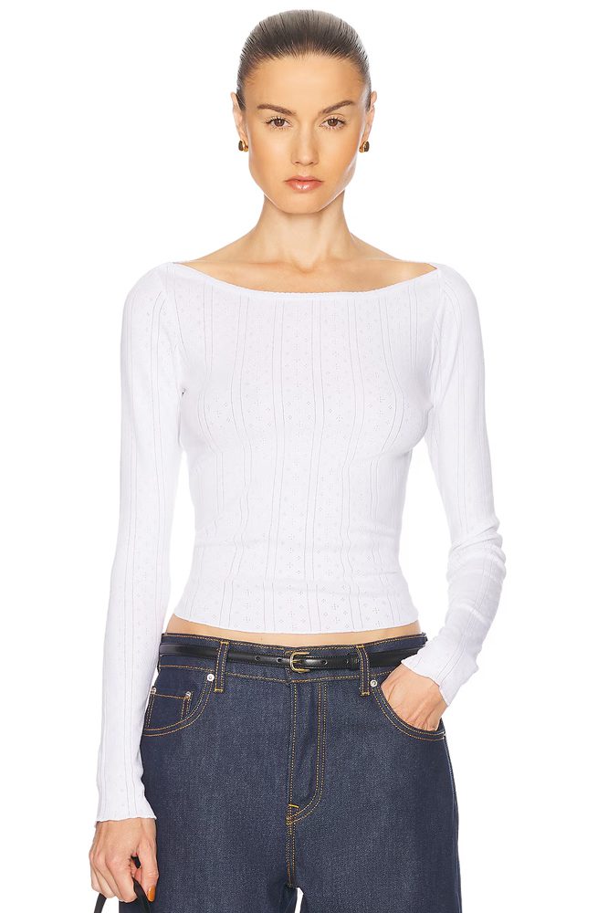Cou Cou Intimate Boat Neck Tee