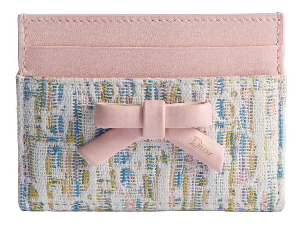Dior Lady Dior Fressia Card Holder Dior Lady Dior Fressia Card Holder